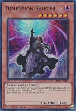 Dimension Shifter [RA01-EN014] Super Rare - Yu-Gi-Oh! - Card Brawlers | Quebec | Canada |