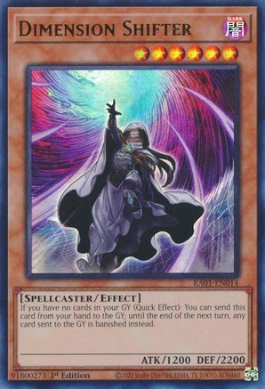 Dimension Shifter [RA01-EN014] Ultra Rare - Yu-Gi-Oh! - Card Brawlers | Quebec | Canada |