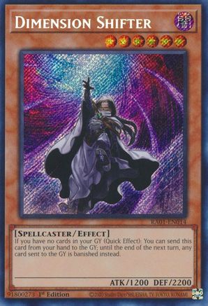 Dimension Shifter [RA01-EN014] Secret Rare - Yu-Gi-Oh! - Card Brawlers | Quebec | Canada |