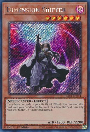 Dimension Shifter [RA01-EN014] Platinum Secret Rare - Yu-Gi-Oh! - Card Brawlers | Quebec | Canada |