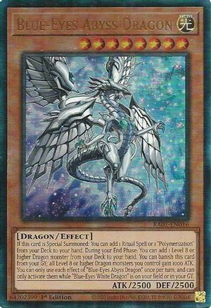 Blue-Eyes Abyss Dragon [RA01-EN016] Prismatic Ultimate Rare - Yu-Gi-Oh! - Card Brawlers | Quebec | Canada |