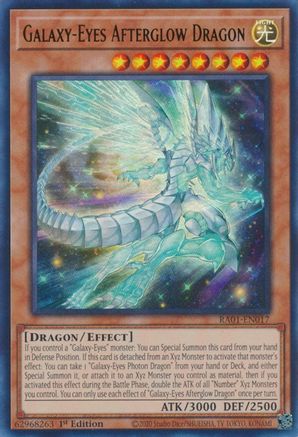 Galaxy-Eyes Afterglow Dragon [RA01-EN017] Ultra Rare - Yu-Gi-Oh! - Card Brawlers | Quebec | Canada |