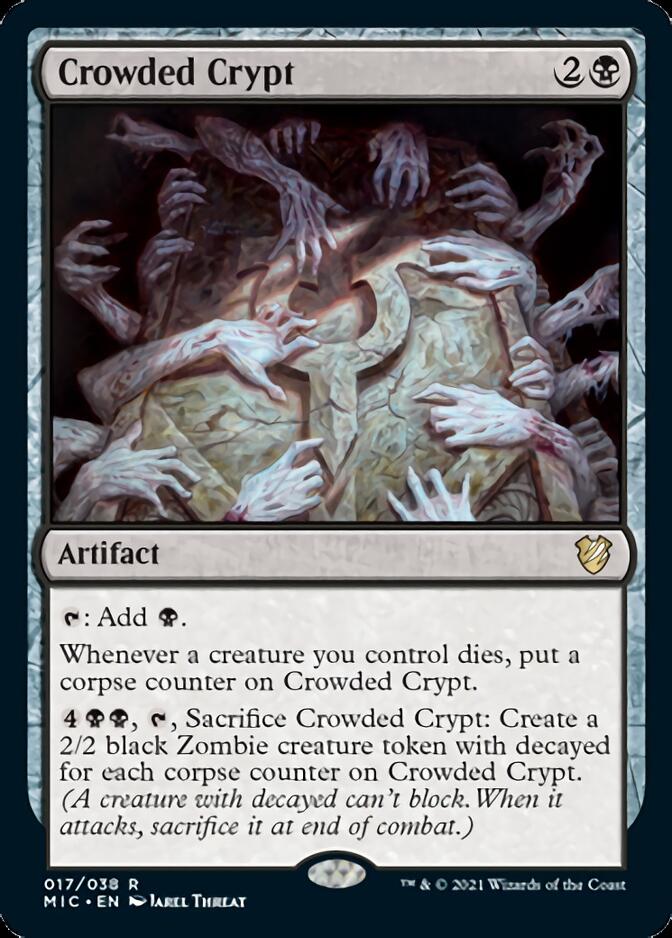 Crowded Crypt [Innistrad: Midnight Hunt Commander] - Magic: The Gathering - Card Brawlers | Quebec | Canada |