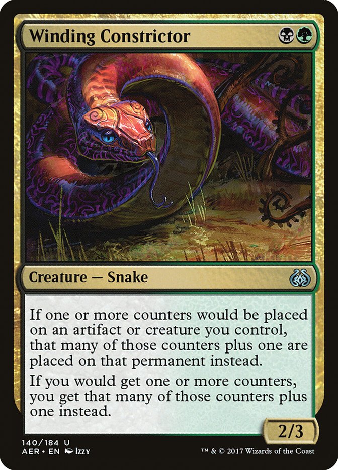 Winding Constrictor [Aether Revolt] - Magic: The Gathering - Card Brawlers | Quebec | Canada |