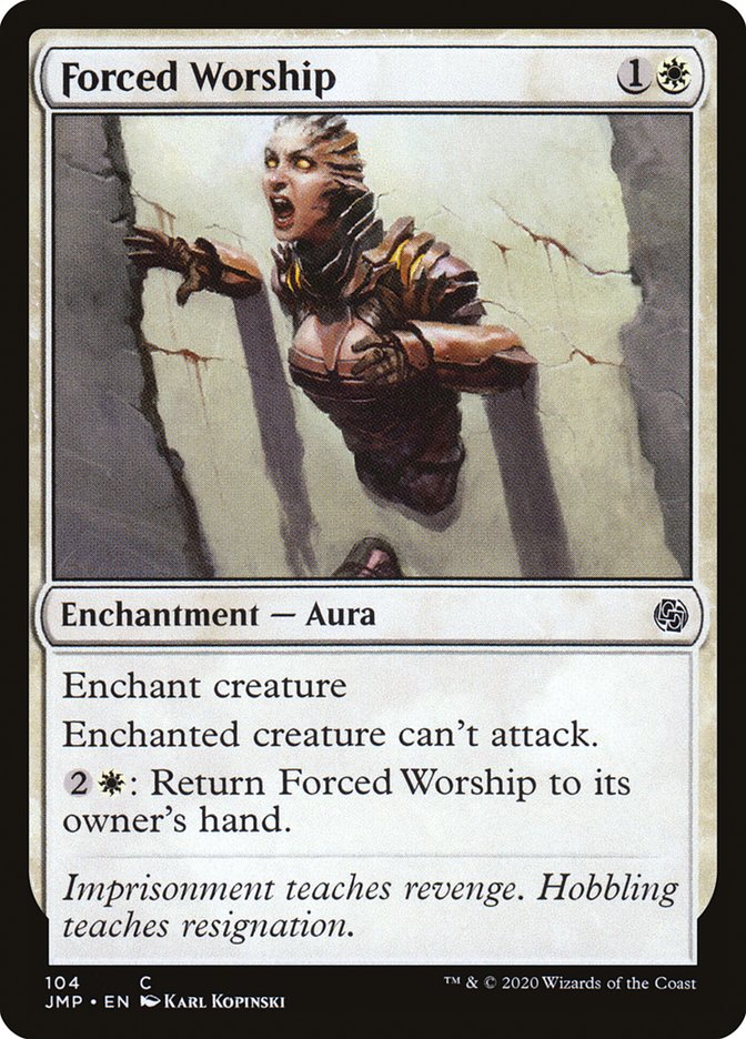Forced Worship [Jumpstart] - Magic: The Gathering - Card Brawlers | Quebec | Canada |