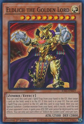 Eldlich the Golden Lord [RA01-EN019] Super Rare - Yu-Gi-Oh! - Card Brawlers | Quebec | Canada |