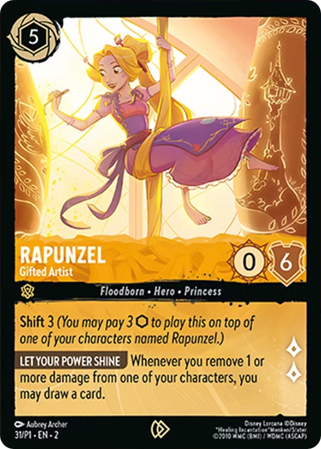 Rapunzel - Gifted Artist (31) [Promo Cards] - Disney - Card Brawlers | Quebec | Canada |