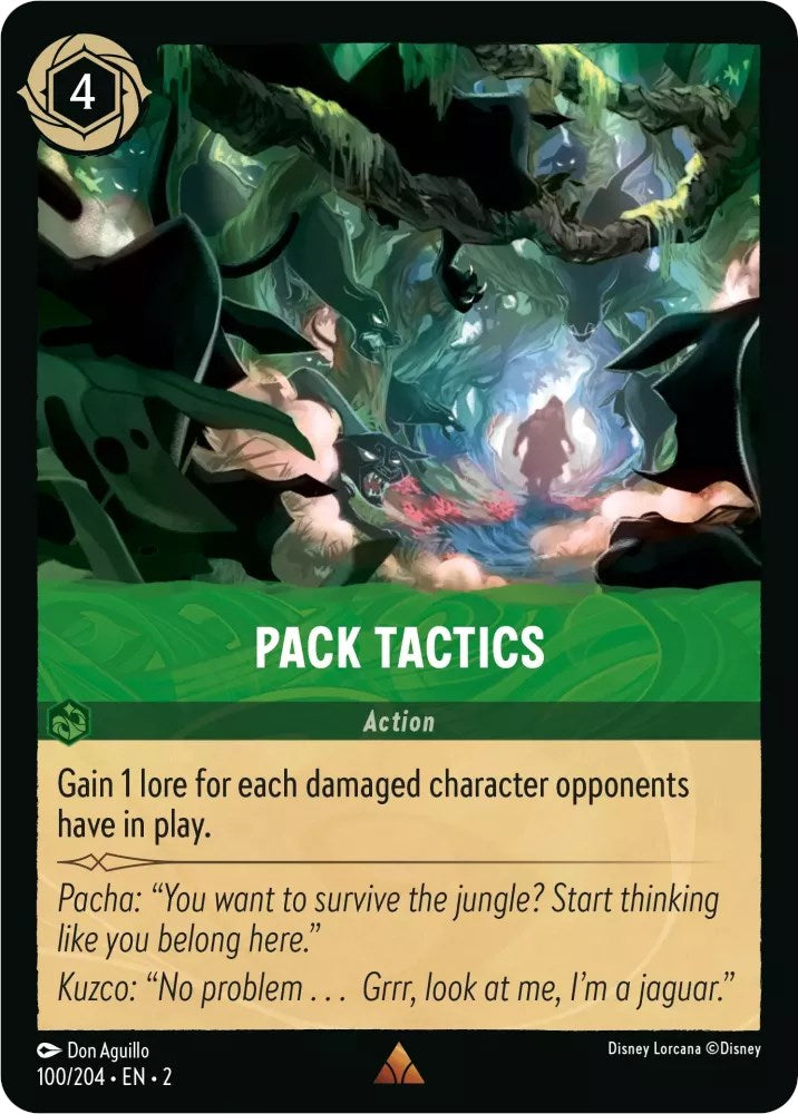 Pack Tactics (100/204) [Rise of the Floodborn] - Disney - Card Brawlers | Quebec | Canada |