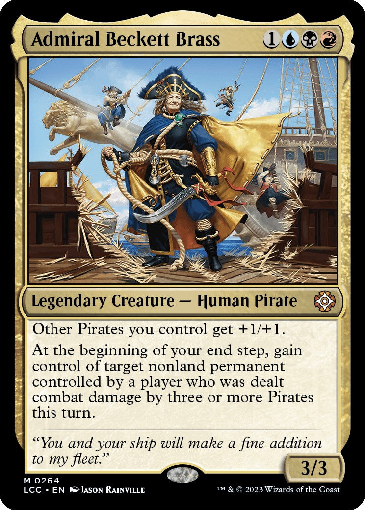 Admiral Beckett Brass [The Lost Caverns of Ixalan Commander] - Magic: The Gathering - Card Brawlers | Quebec | Canada |
