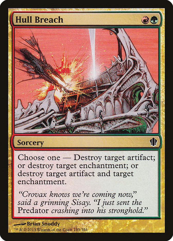 Hull Breach [Commander 2013] - Magic: The Gathering - Card Brawlers | Quebec | Canada |