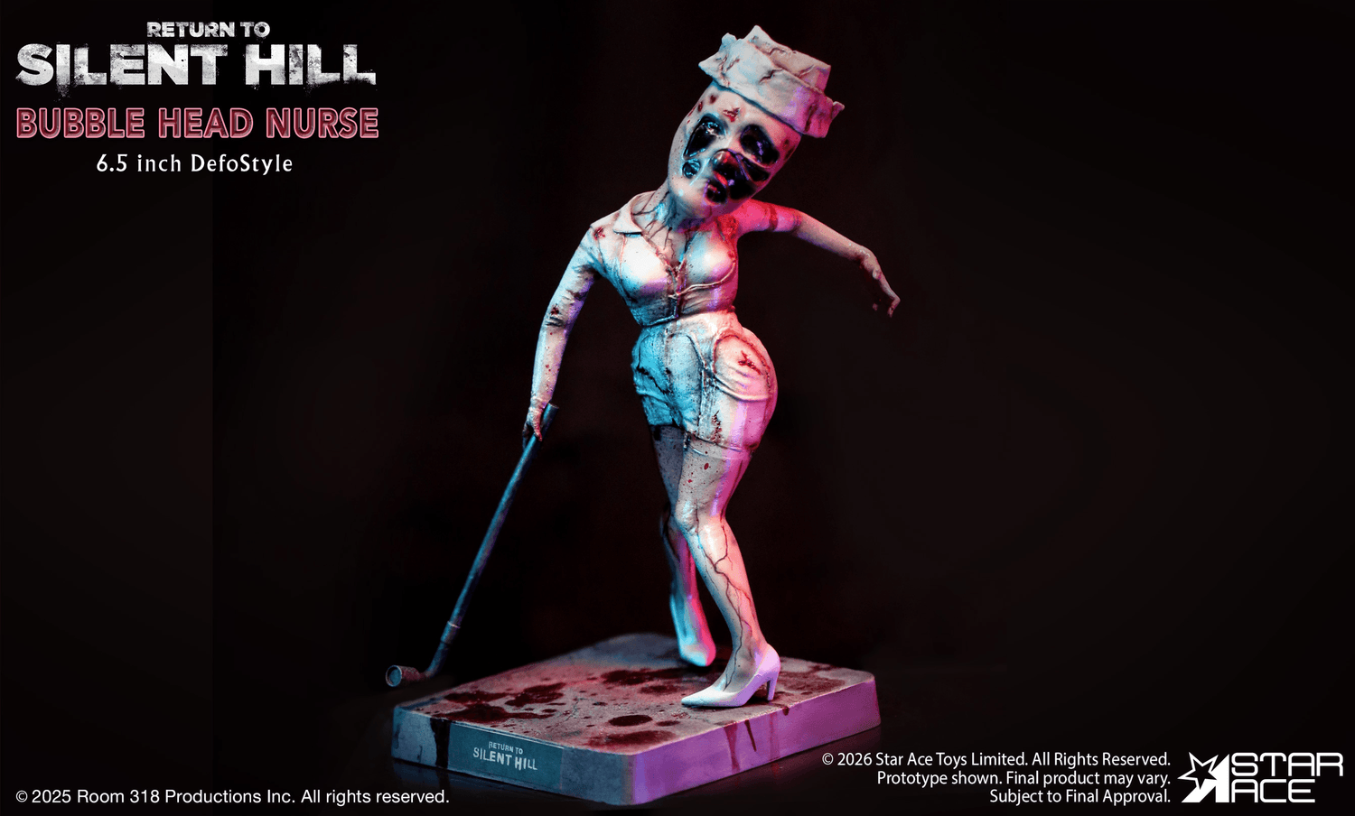 Star Ace - Return to Silent Hill – Bubble Head Nurse DefoStyle Figure - (PREORDER) November 15, 2026