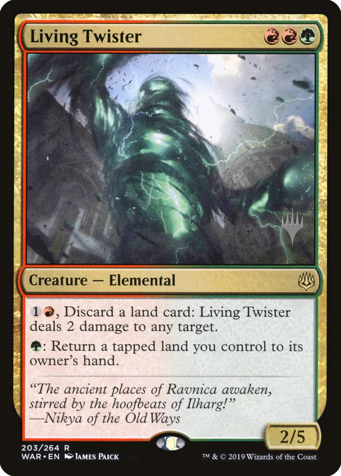 Living Twister (Promo Pack) [War of the Spark Promos] - Magic: The Gathering - Card Brawlers | Quebec | Canada |