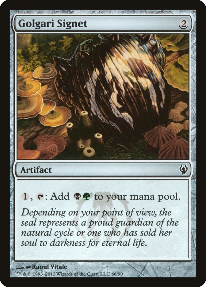 Golgari Signet [Duel Decks: Izzet vs. Golgari] - Magic: The Gathering - Card Brawlers | Quebec | Canada |