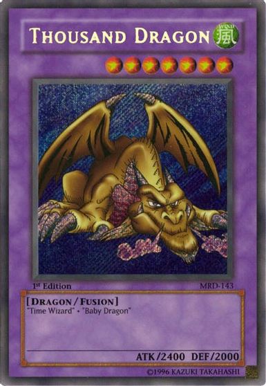 Thousand Dragon [MRD-143] Secret Rare - Yu-Gi-Oh! - Card Brawlers | Quebec | Canada |