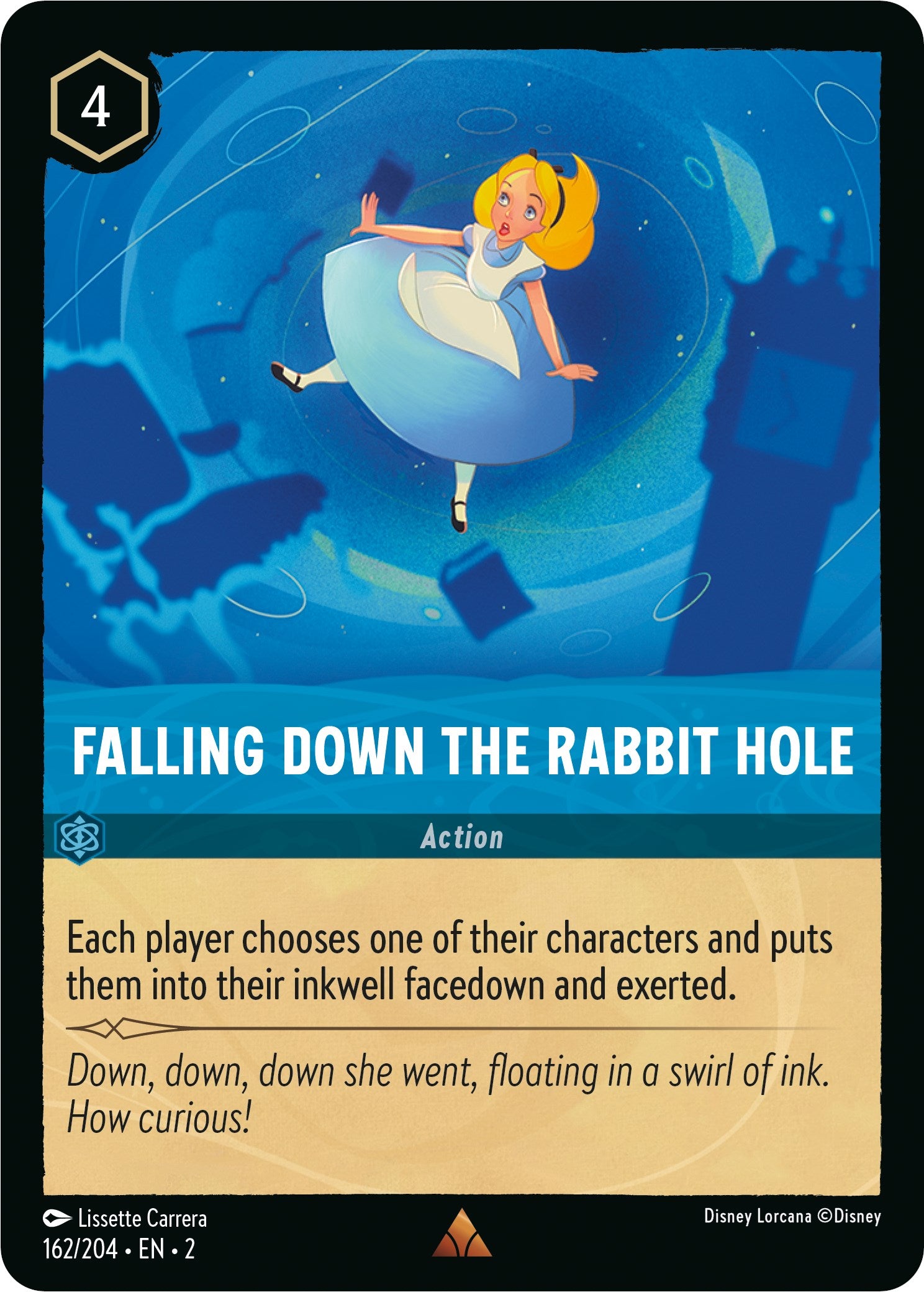Falling Down the Rabbit Hole (162/204) [Rise of the Floodborn] - Disney - Card Brawlers | Quebec | Canada |