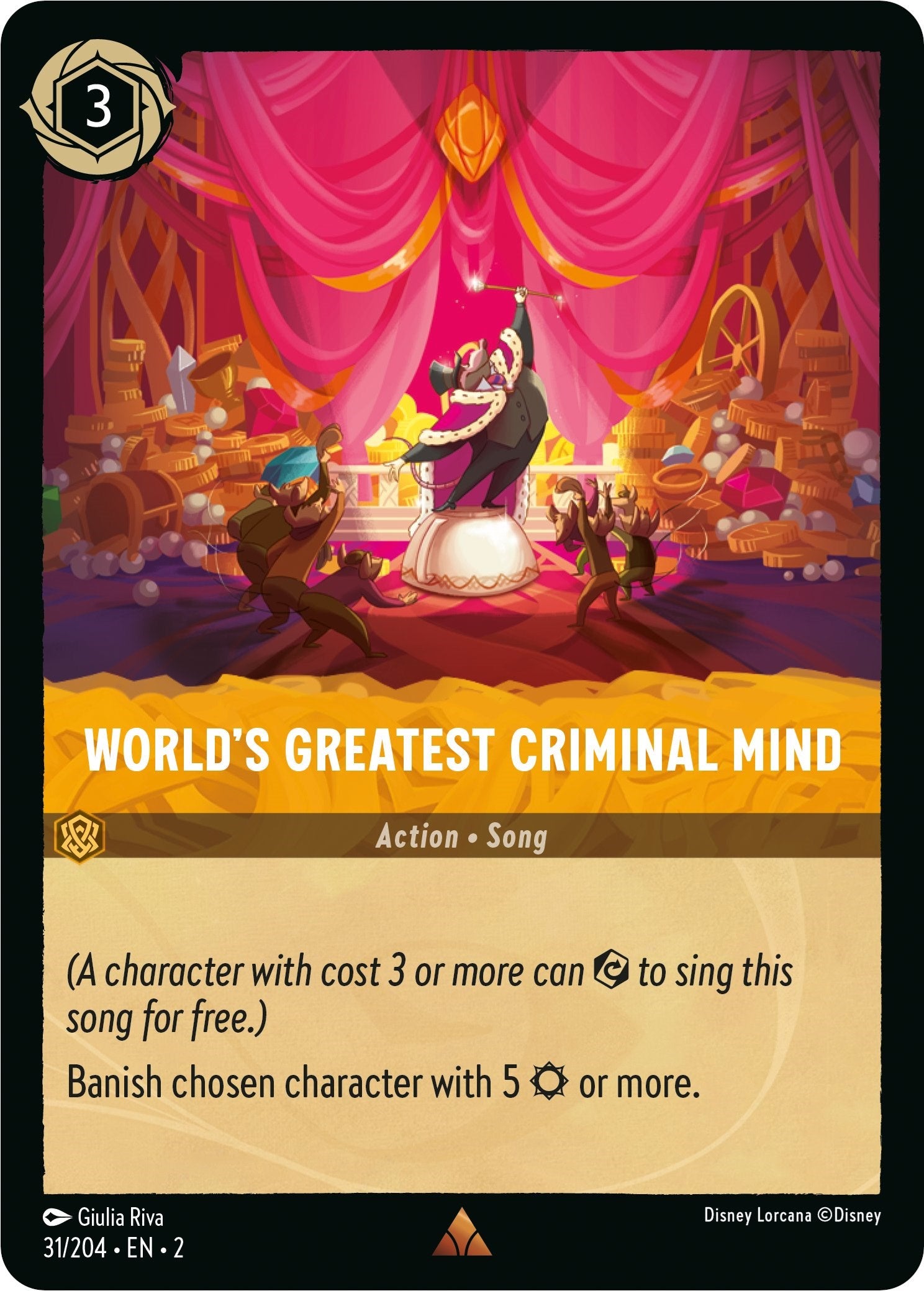 World's Greatest Criminal Mind (31/204) [Rise of the Floodborn] - Disney - Card Brawlers | Quebec | Canada |