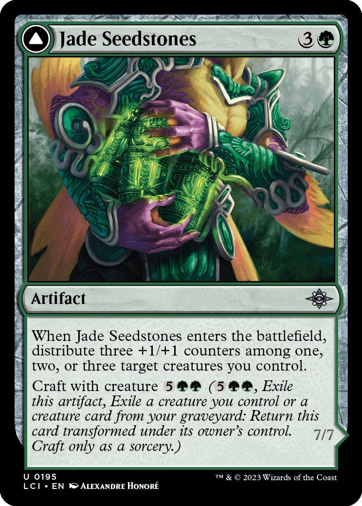 Jade Seedstones [The Lost Caverns of Ixalan] - Magic: The Gathering - Card Brawlers | Quebec | Canada |