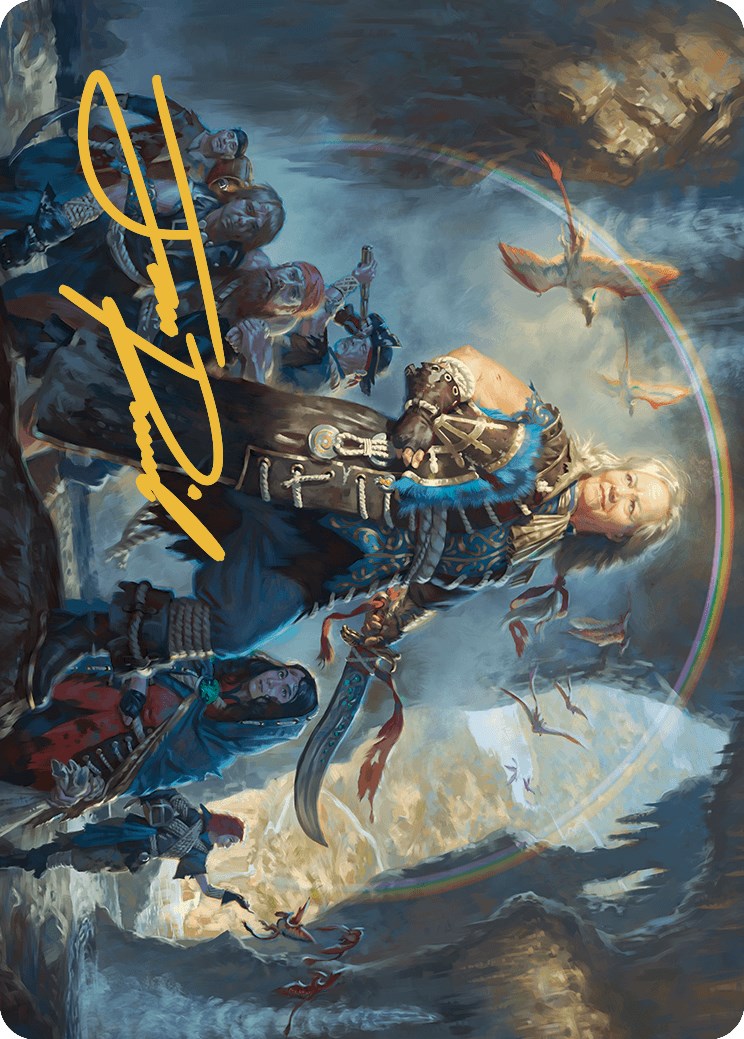 Admiral Brass, Unsinkable Art Card (Gold-Stamped Signature) [The Lost Caverns of Ixalan Art Series] - Magic: The Gathering - Card Brawlers | Quebec | Canada |