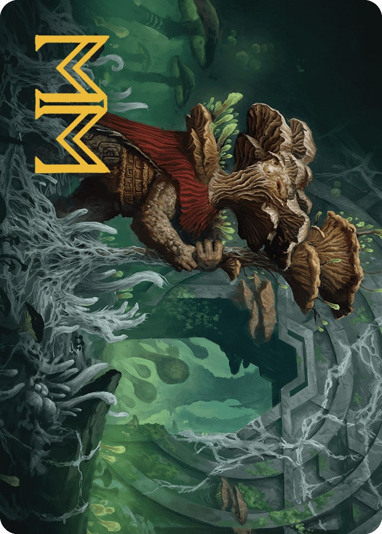 Tendril of the Mycotyrant Art Card (Gold-Stamped Signature) [The Lost Caverns of Ixalan Art Series] - Magic: The Gathering - Card Brawlers | Quebec | Canada |
