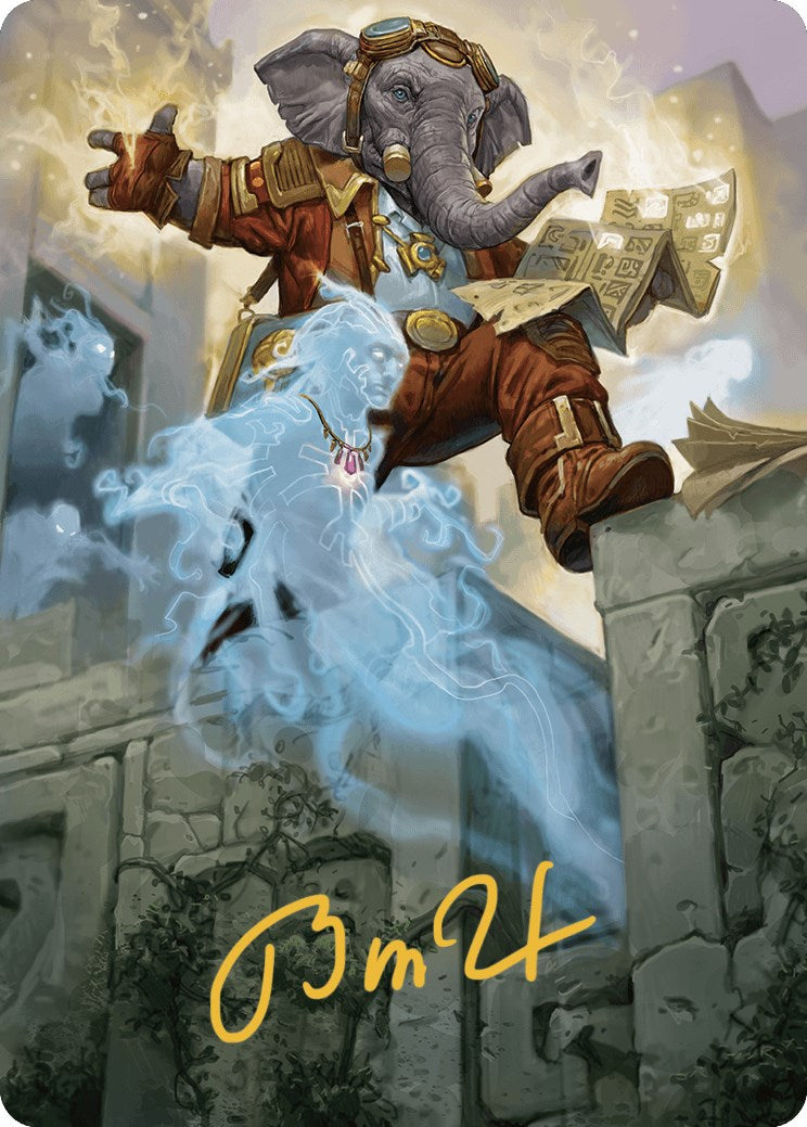 Quintorius Kand Art Card (37/81) (Gold-Stamped Signature) [The Lost Caverns of Ixalan Art Series] - Magic: The Gathering - Card Brawlers | Quebec | Canada |