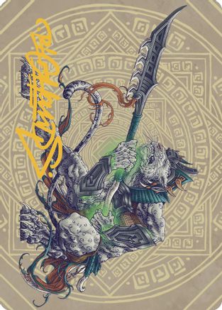 Kutzil, Malamet Exemplar Art Card (Gold-Stamped Signature) (ASLCI-050) - Art Series: The Lost Caverns of Ixalan