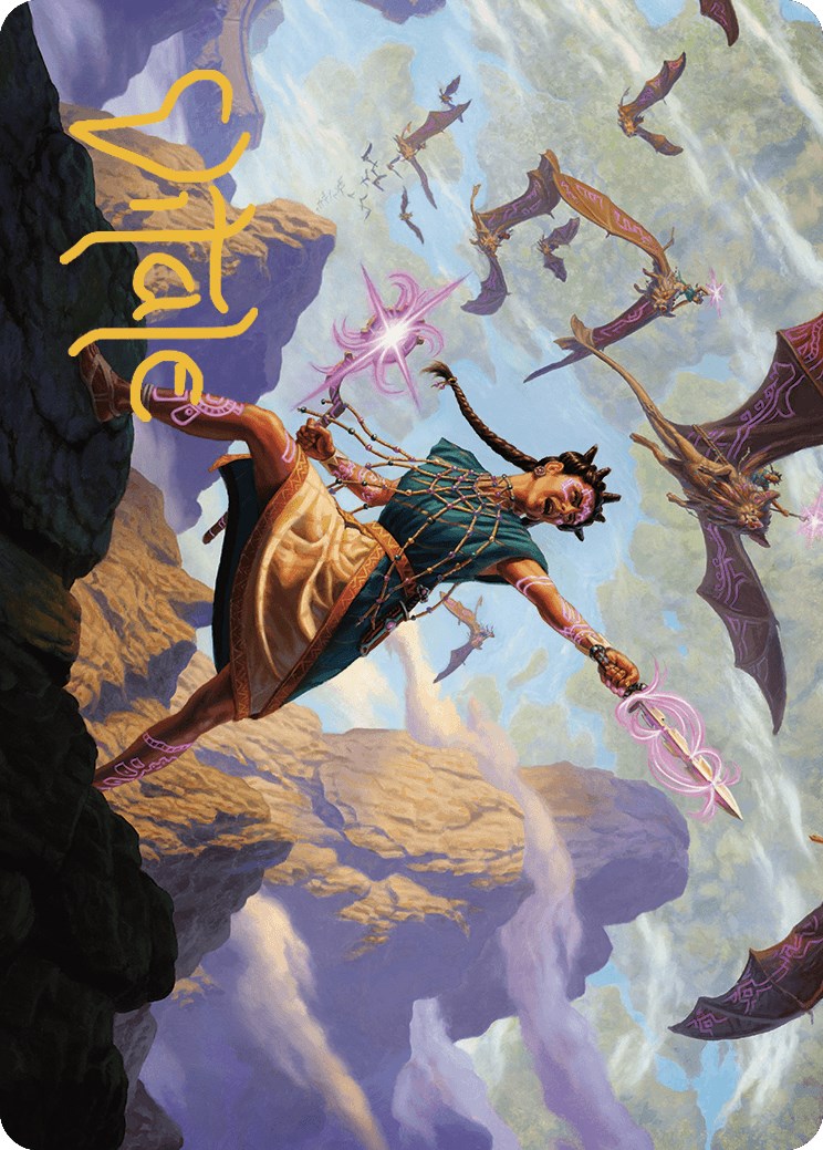 Warden of the Inner Sky Art Card (Gold-Stamped Signature) [The Lost Caverns of Ixalan Art Series] - Magic: The Gathering - Card Brawlers | Quebec | Canada |