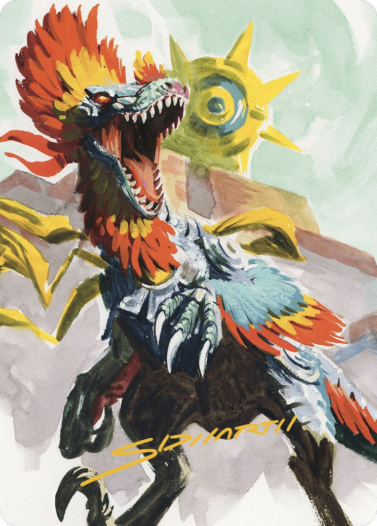 Pantlaza, Sun-Favored Art Card (Gold-Stamped Signature) [The Lost Caverns of Ixalan Art Series] - Magic: The Gathering - Card Brawlers | Quebec | Canada |