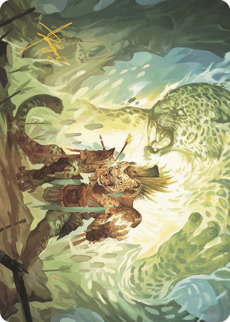 Might of the Ancestors Art Card (Gold-Stamped Signature) [The Lost Caverns of Ixalan Art Series] - Magic: The Gathering - Card Brawlers | Quebec | Canada |