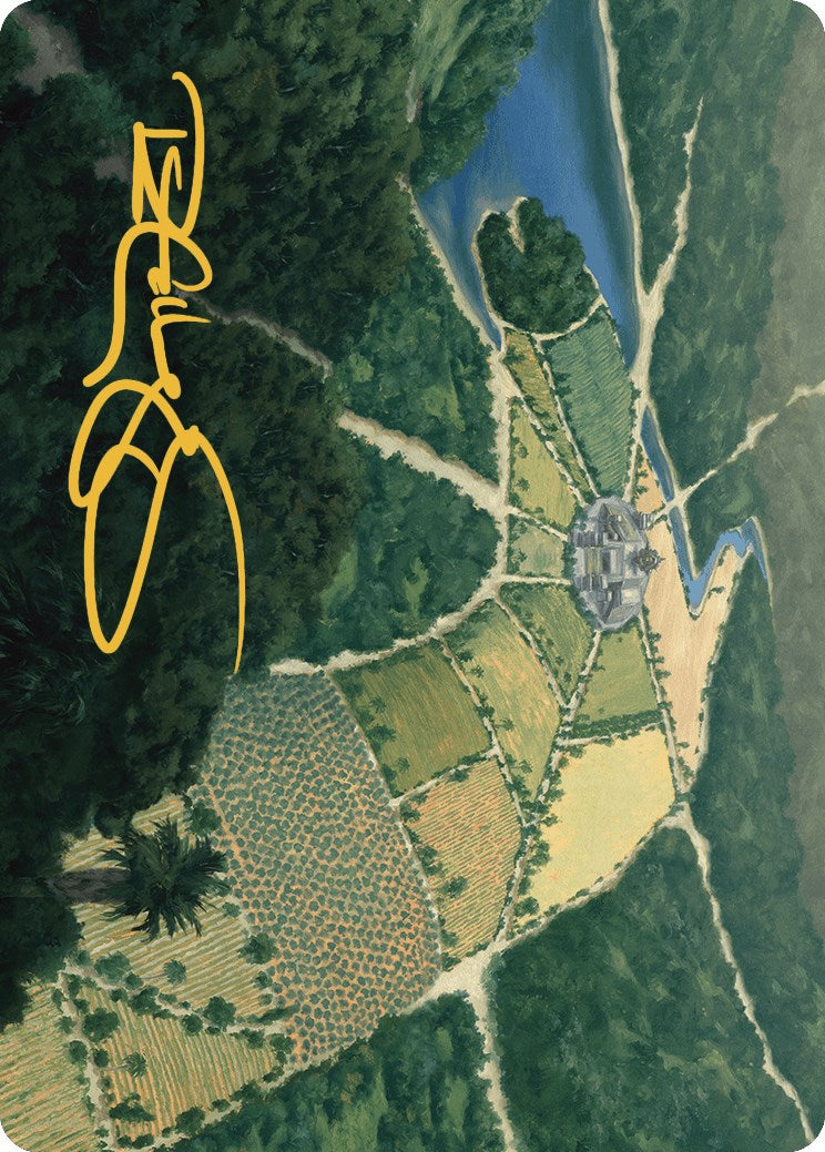 Restless Prairie Art Card (Gold-Stamped Signature) [The Lost Caverns of Ixalan Art Series] - Magic: The Gathering - Card Brawlers | Quebec | Canada |