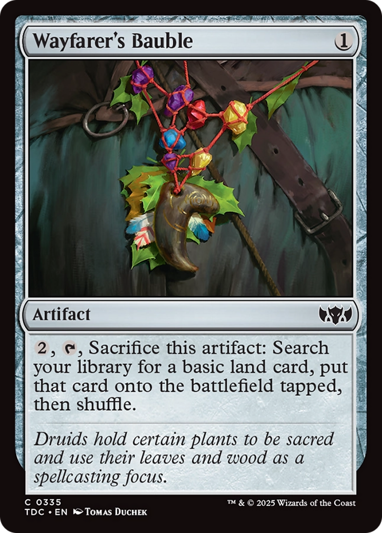 Wayfarer's Bauble [Tarkir: Dragonstorm Commander] - Magic: The Gathering - Card Brawlers | Quebec | Canada |