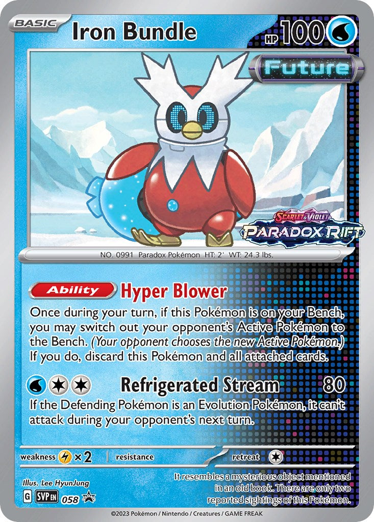 Iron Bundle (058) [Scarlet & Violet: Black Star Promos] - Pokémon - Card Brawlers | Quebec | Canada |