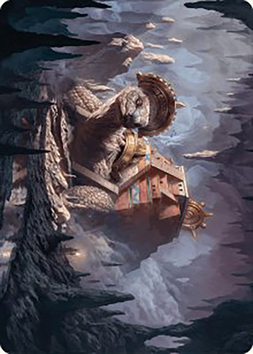 Bedrock Tortoise Art Card [The Lost Caverns of Ixalan Art Series] - Magic: The Gathering - Card Brawlers | Quebec | Canada |