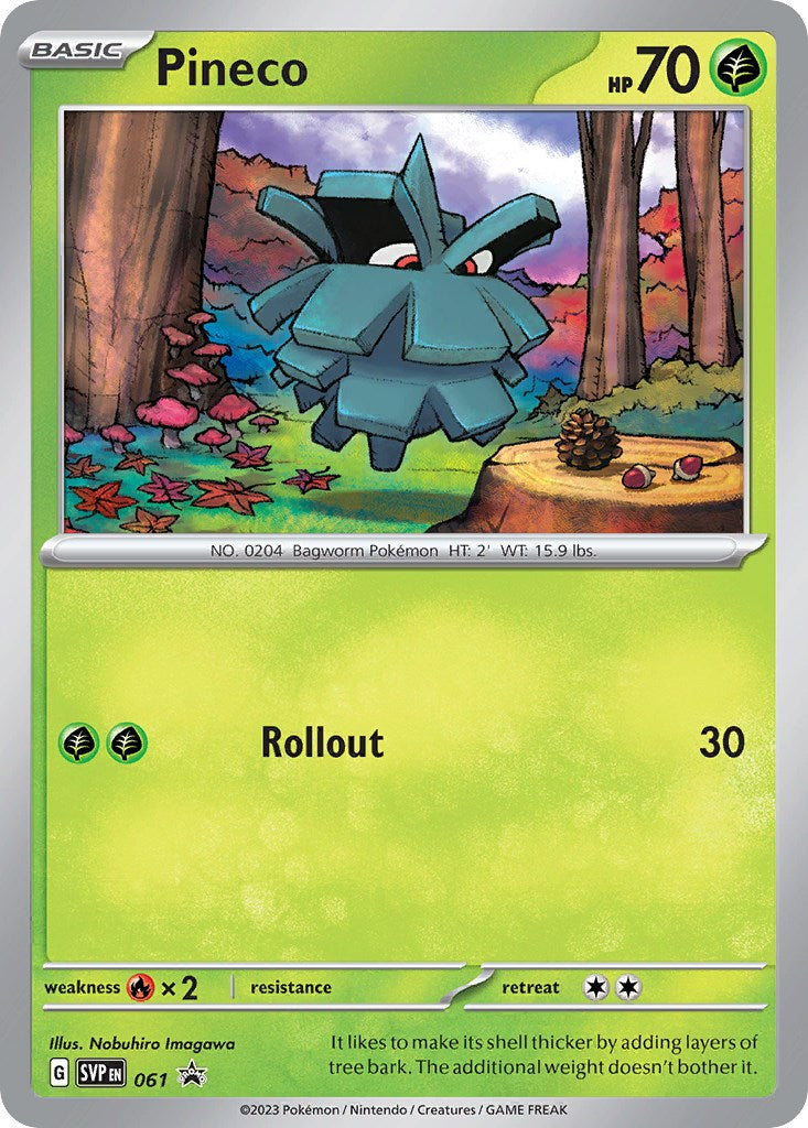 Pineco (061) [Scarlet & Violet 151] - Pokémon - Card Brawlers | Quebec | Canada |