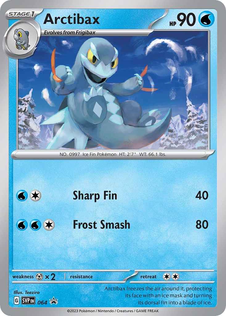 Arctibax (064) [Scarlet & Violet: Black Star Promos] - Pokémon - Card Brawlers | Quebec | Canada |