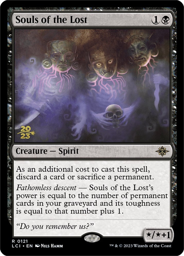 Souls of the Lost [The Lost Caverns of Ixalan Prerelease Cards] - Magic: The Gathering - Card Brawlers | Quebec | Canada |