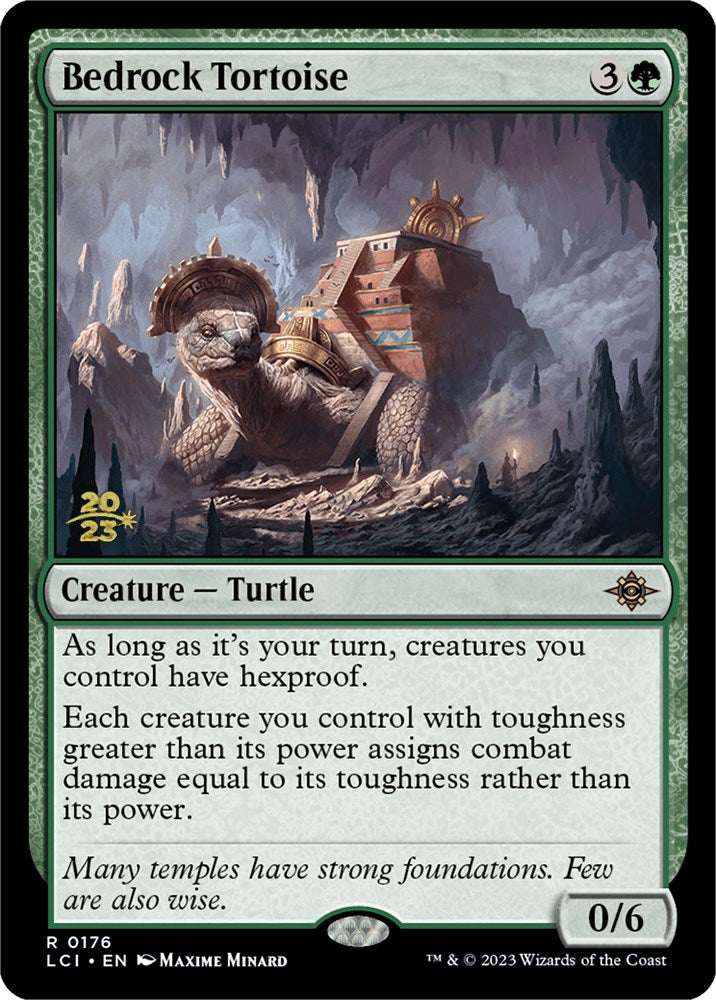 Bedrock Tortoise [The Lost Caverns of Ixalan Prerelease Cards] - Magic: The Gathering - Card Brawlers | Quebec | Canada |