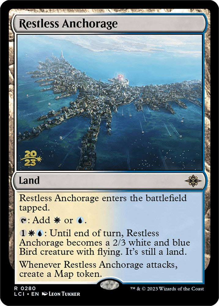 Restless Anchorage [The Lost Caverns of Ixalan Prerelease Cards] - Magic: The Gathering - Card Brawlers | Quebec | Canada |