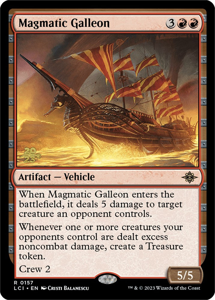 Magmatic Galleon [The Lost Caverns of Ixalan Prerelease Cards] - Magic: The Gathering - Card Brawlers | Quebec | Canada |