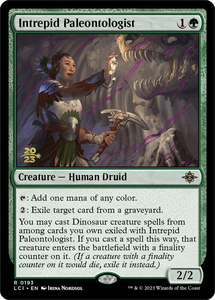Intrepid Paleontologist [The Lost Caverns of Ixalan Prerelease Cards] - Magic: The Gathering - Card Brawlers | Quebec | Canada |
