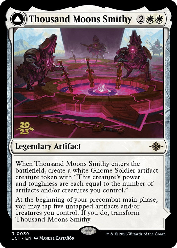Thousand Moons Smithy // Barracks of the Thousand [The Lost Caverns of Ixalan Prerelease Cards] - Magic: The Gathering - Card Brawlers | Quebec | Canada |