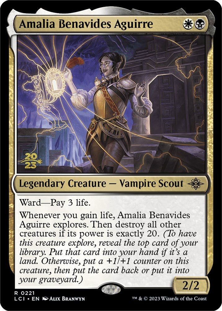 Amalia Benavides Aguirre [The Lost Caverns of Ixalan Prerelease Cards] - Magic: The Gathering - Card Brawlers | Quebec | Canada |