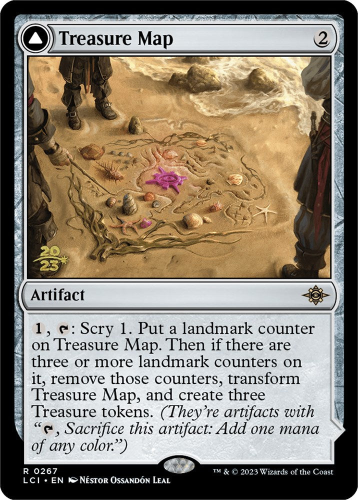 Treasure Map // Treasure Cove [The Lost Caverns of Ixalan Prerelease Cards] - Magic: The Gathering - Card Brawlers | Quebec | Canada |