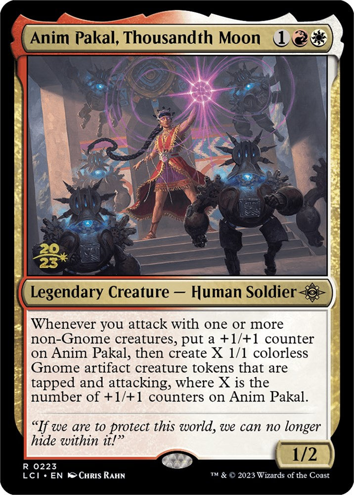 Anim Pakal, Thousandth Moon [The Lost Caverns of Ixalan Prerelease Cards] - Magic: The Gathering - Card Brawlers | Quebec | Canada |
