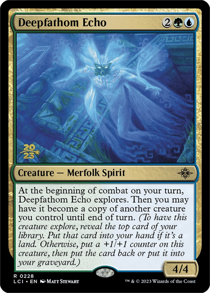 Deepfathom Echo [The Lost Caverns of Ixalan Prerelease Cards] - Magic: The Gathering - Card Brawlers | Quebec | Canada |