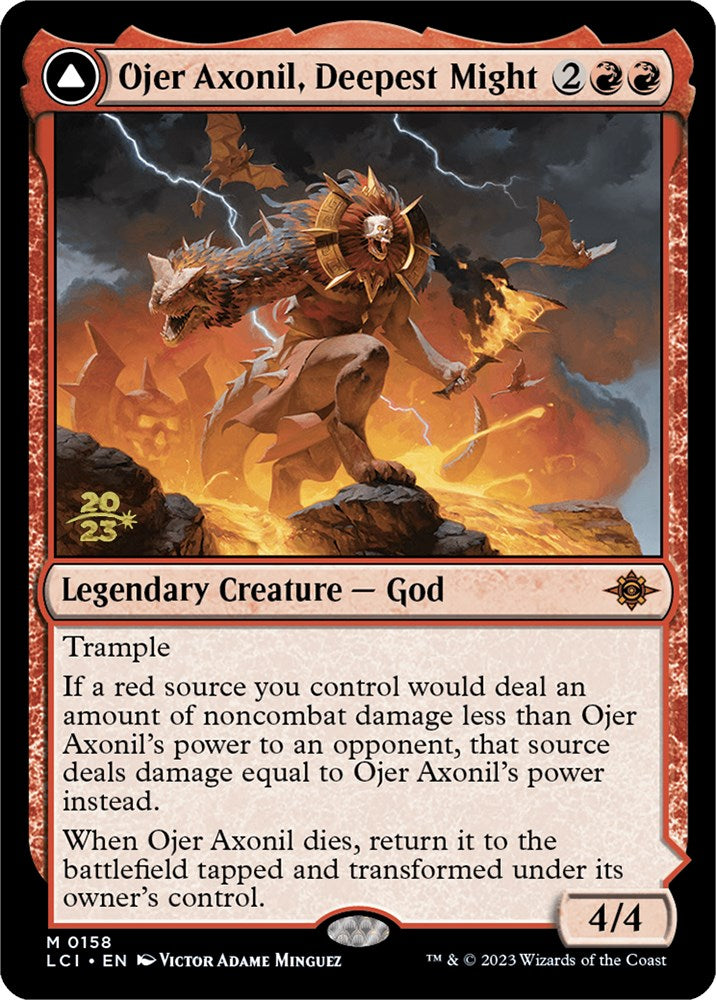 Ojer Axonil, Deepest Might [The Lost Caverns of Ixalan Prerelease Cards] - Magic: The Gathering - Card Brawlers | Quebec | Canada |