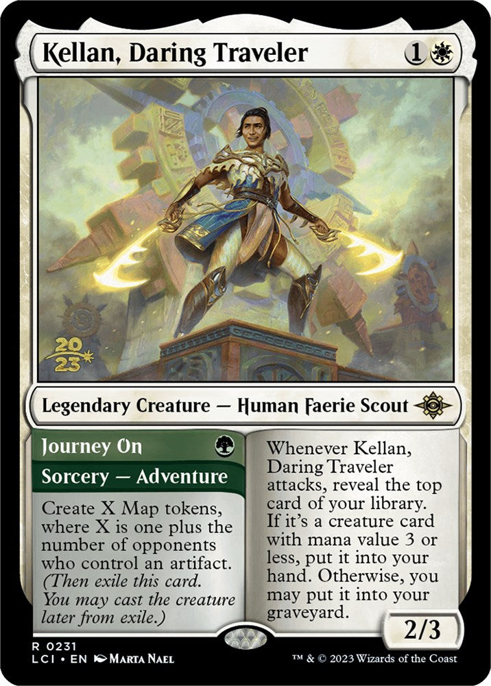 Kellan, Daring Traveler [The Lost Caverns of Ixalan Prerelease Cards] - Magic: The Gathering - Card Brawlers | Quebec | Canada |