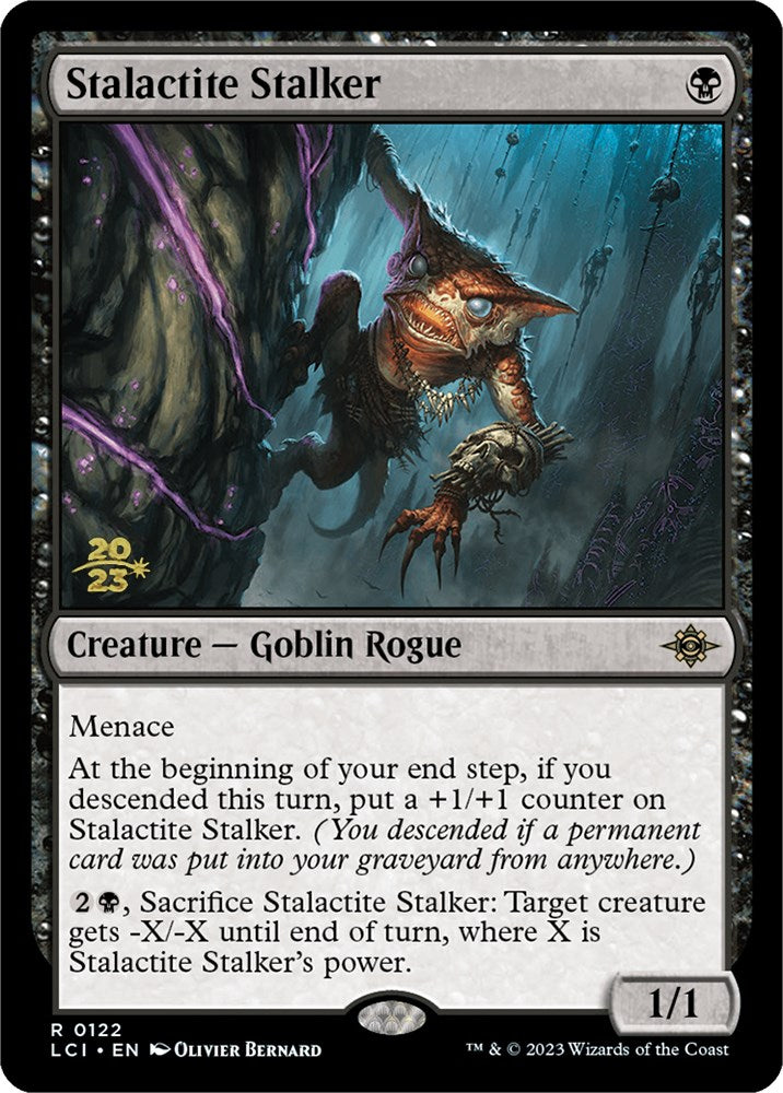 Stalactite Stalker [The Lost Caverns of Ixalan Prerelease Cards] - Magic: The Gathering - Card Brawlers | Quebec | Canada |