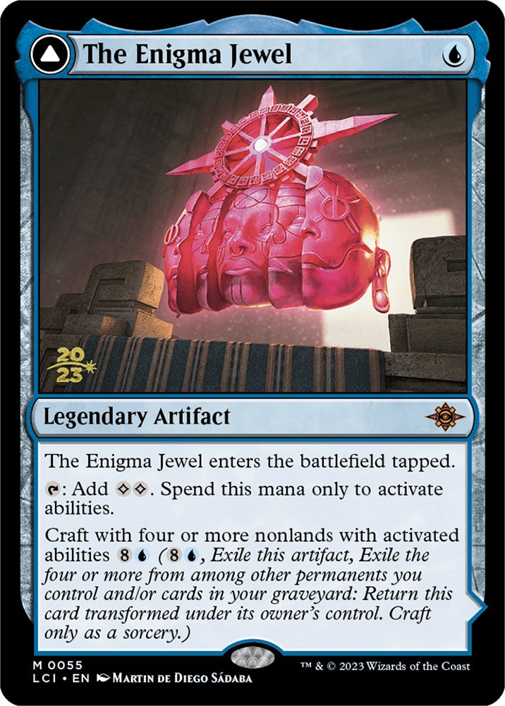 The Enigma Jewel // Locus of Enlightenment [The Lost Caverns of Ixalan Prerelease Cards] - Magic: The Gathering - Card Brawlers | Quebec | Canada |