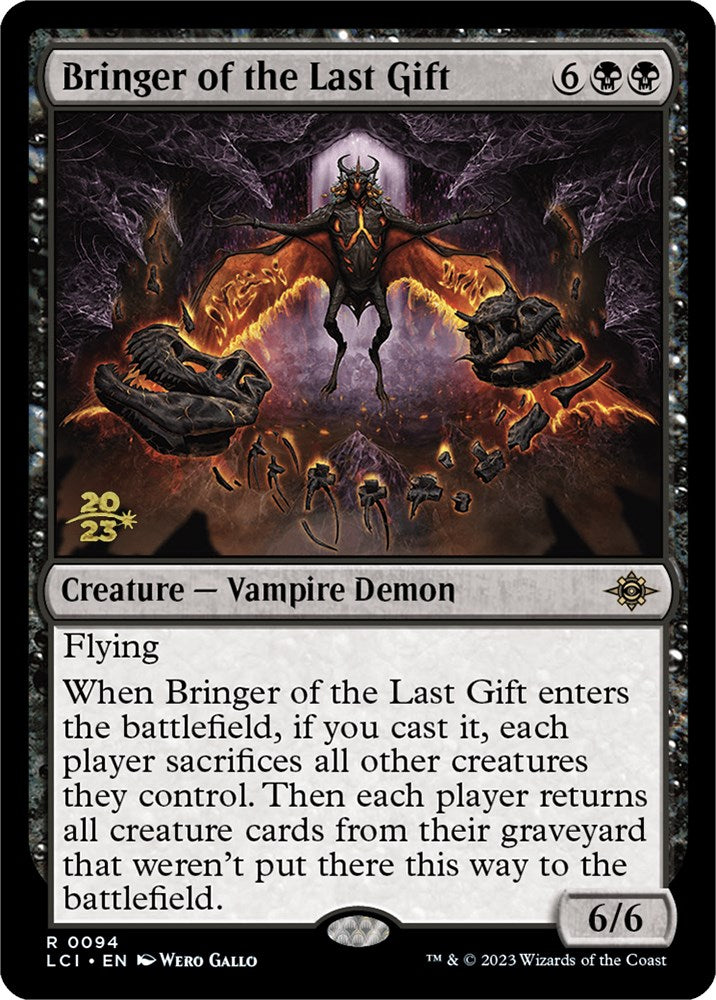 Bringer of the Last Gift [The Lost Caverns of Ixalan Prerelease Cards] - Magic: The Gathering - Card Brawlers | Quebec | Canada |