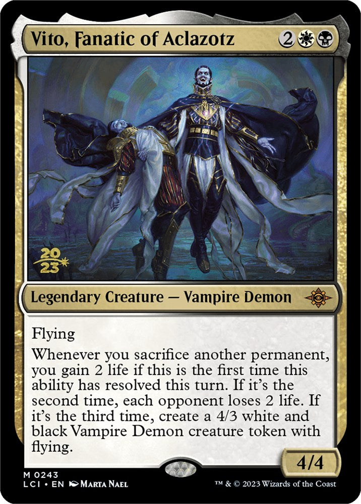 Vito, Fanatic of Aclazotz [The Lost Caverns of Ixalan Prerelease Cards] - Magic: The Gathering - Card Brawlers | Quebec | Canada |